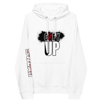 Don't Copy Up Hoodie (White)