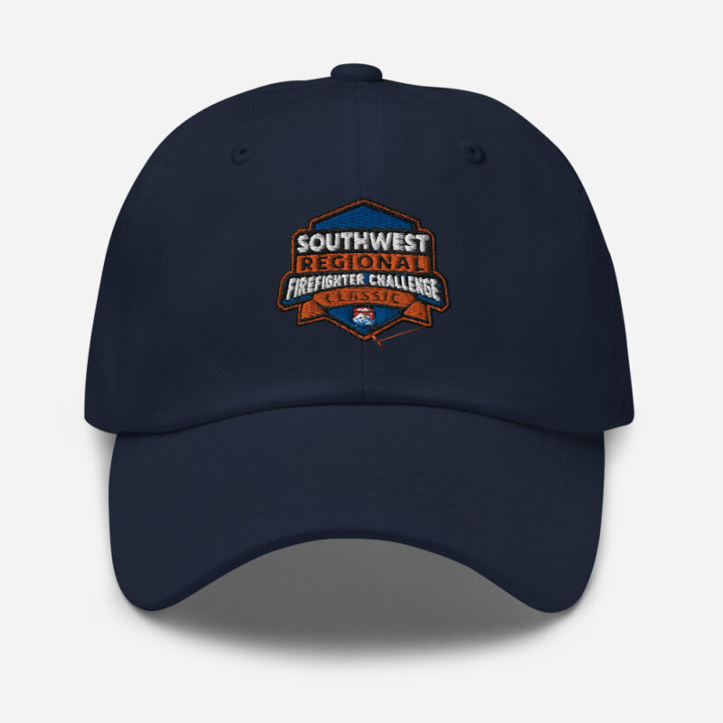 A navy cap featuring the Southwest Regional Firefighter Challenge Classic logo embroidered on the front, representing the Southwest region's participation in the Firefighter Challenge Championship.